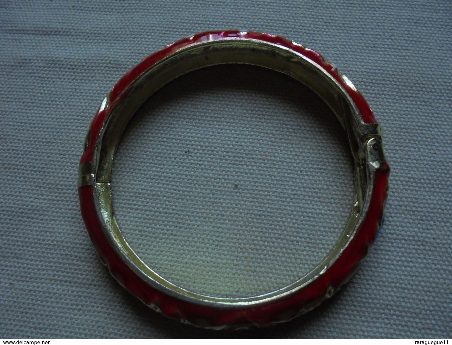 Vintage - Bijou Fantaisie - Bracelet Rouge - Armbänder