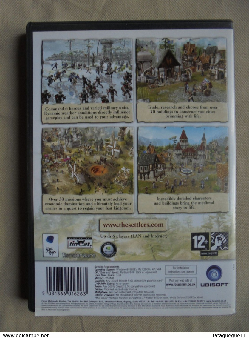 Vintage - Jeu PC DVD Rom - Settlers Heritage Of Kings - 2006 - PC-Games