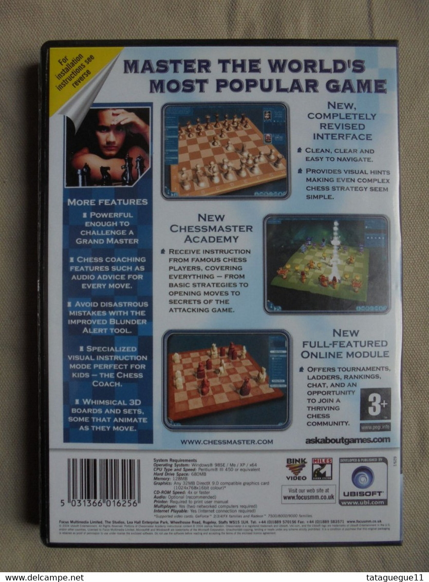 Chessmaster 9000 for PC cd-rom Video Game 