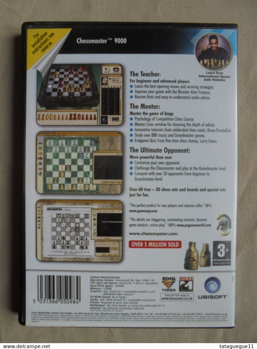 Vintage - Jeu PC CD Rom - Chessmaster 9000 - 2006