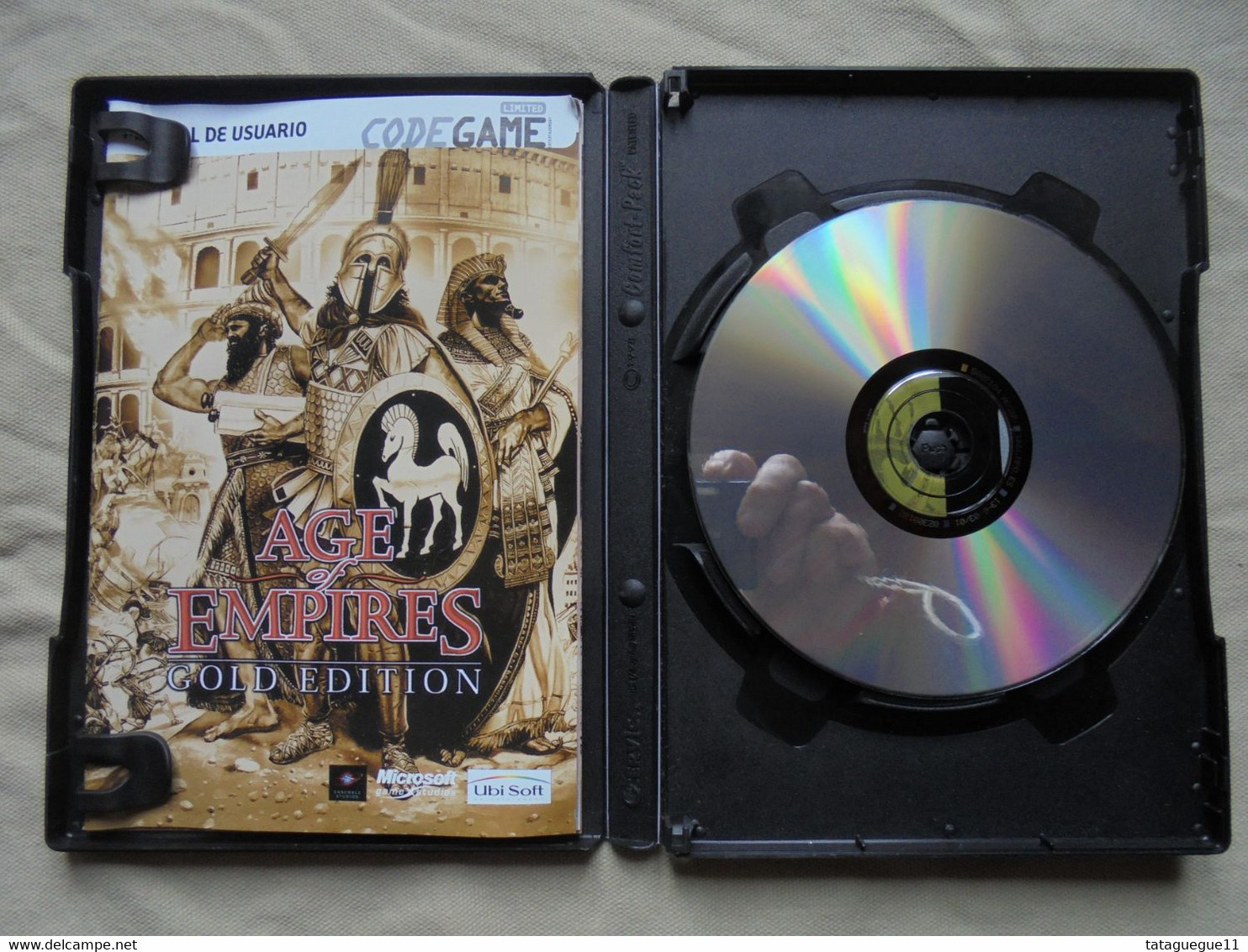 Vintage - Jeu PC CD Rom - Age Of Empires Totalmente En Castellano - 1998 - Giochi PC