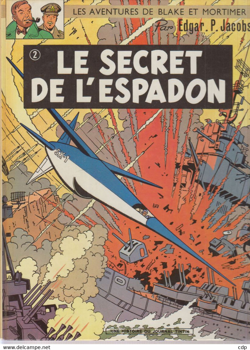 Blake Et Mortimer   Le Secret De L'espadon   Jacobs - Jacobs E.P.