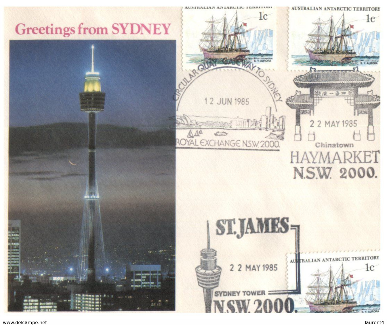 (FF 19) Australia - NSW - SYDNEY TOWER - Autres & Non Classés