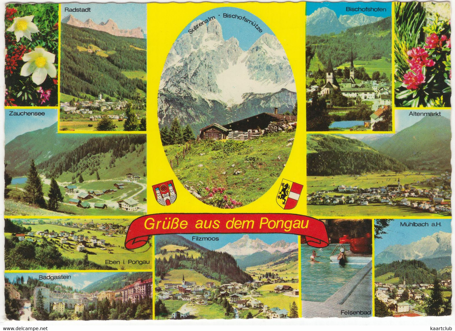 Grüße Aus Dem Pongau -  U.a. Felsenbad, Schwimmbad / Swimmingpool - (Land Salzburg) - Altenmarkt Im Pongau