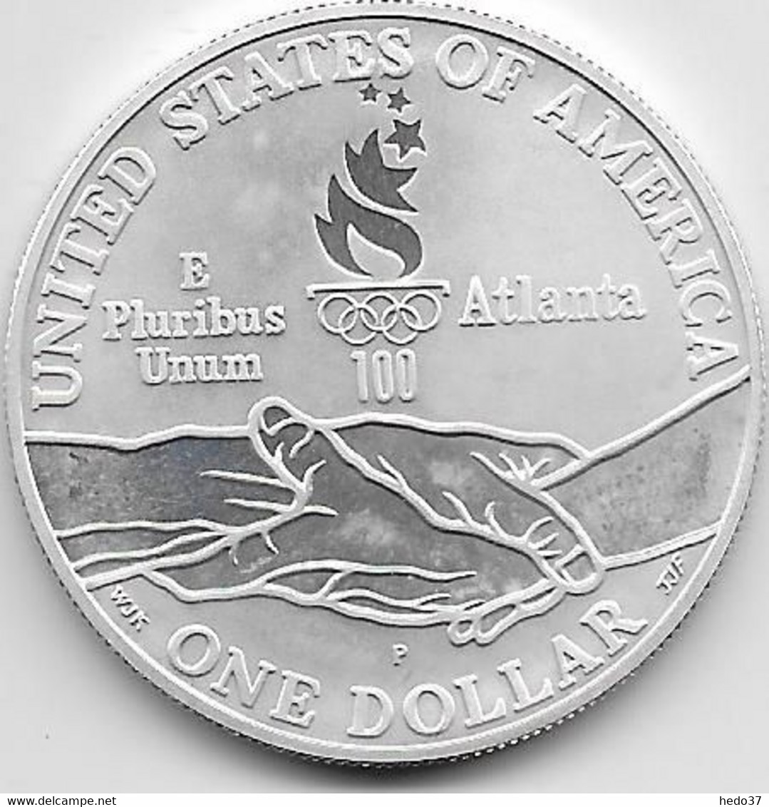 Etats Unis - Dollars Argent - 1995 - FDC - Herdenking
