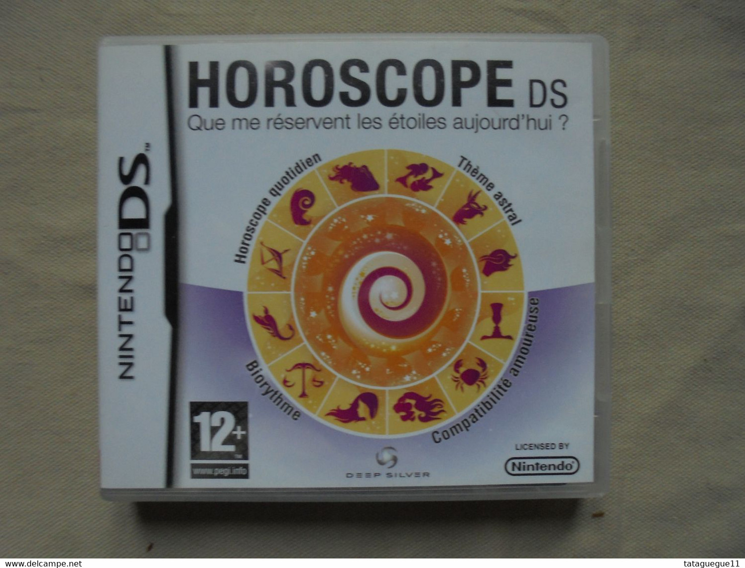 Vintage - Jeu Nintendo DS - Horoscope DS - 2009 - Nintendo DS