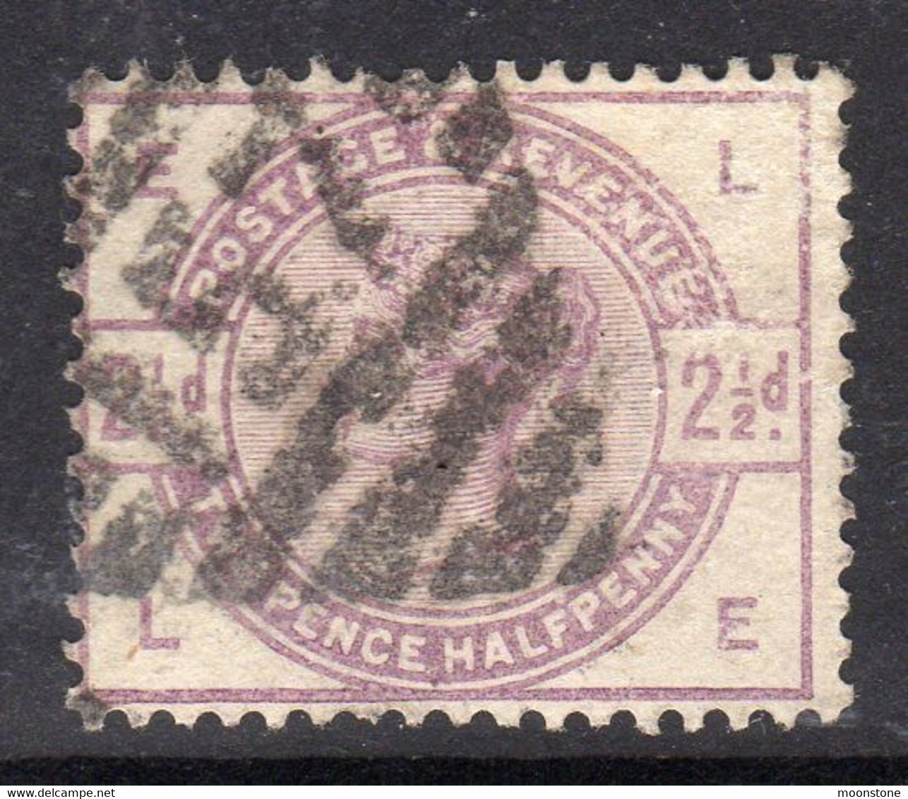 Ireland 1844 Numeral Cancellations: 157 Cobh (Queenstown) Cork, 1883 2½d 'Lilac & Green', EL, SG 190 - Prephilately