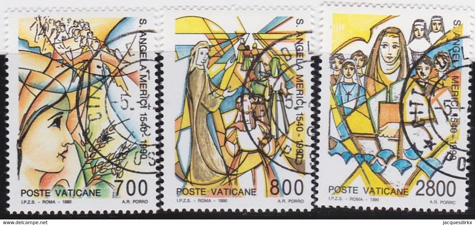 Vatican   .   Y&T   .    872/874      .      O     .    Cancelled  .   /   .  Oblitéré - Used Stamps