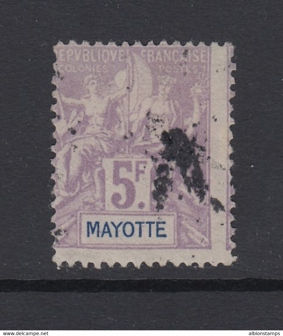 Mayotte, Scott 20 (Yvert 14), Used - Used Stamps