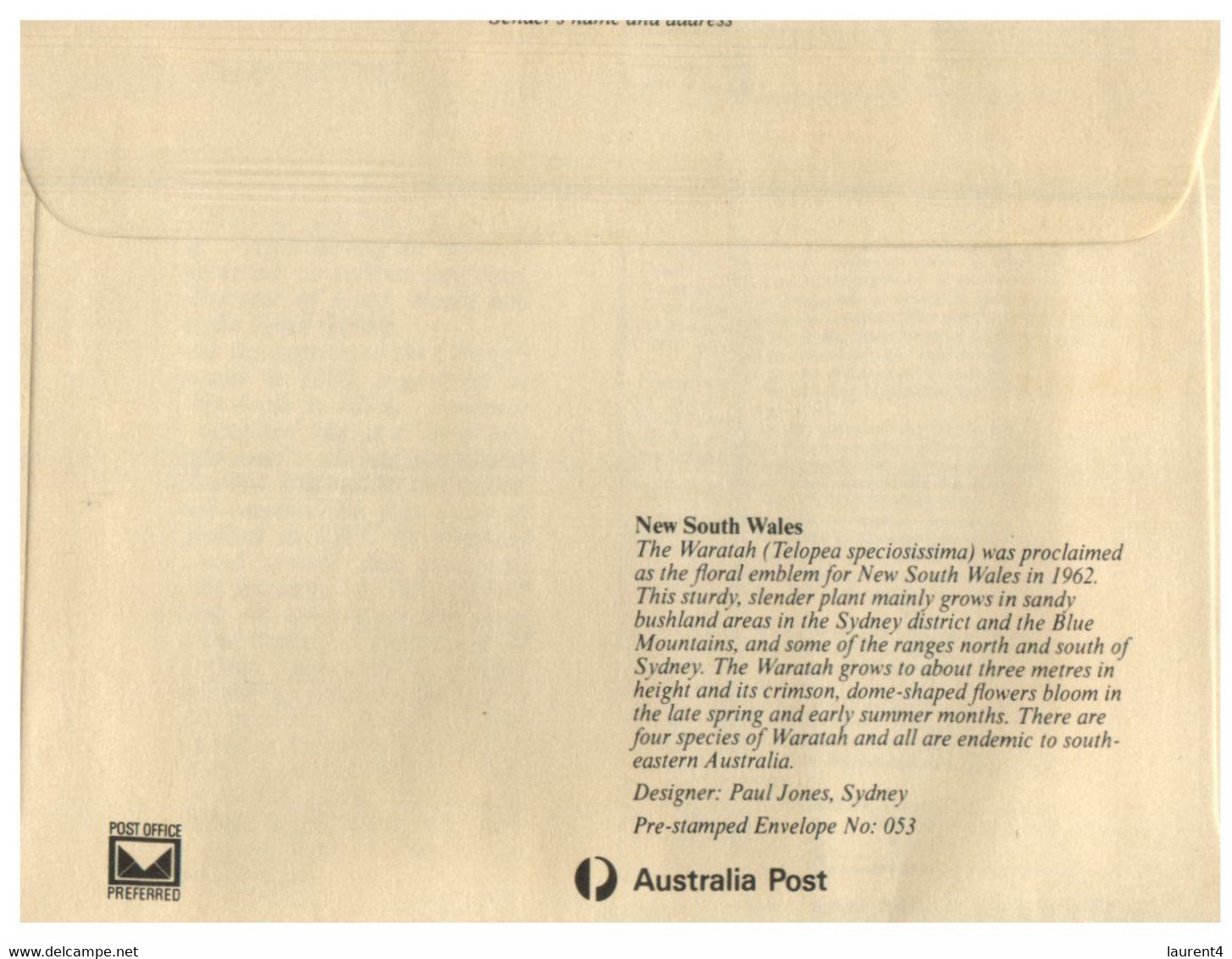 (FF 24) Australia - Municipality Of Concord Centenary (1 Cover 1984) - Other & Unclassified
