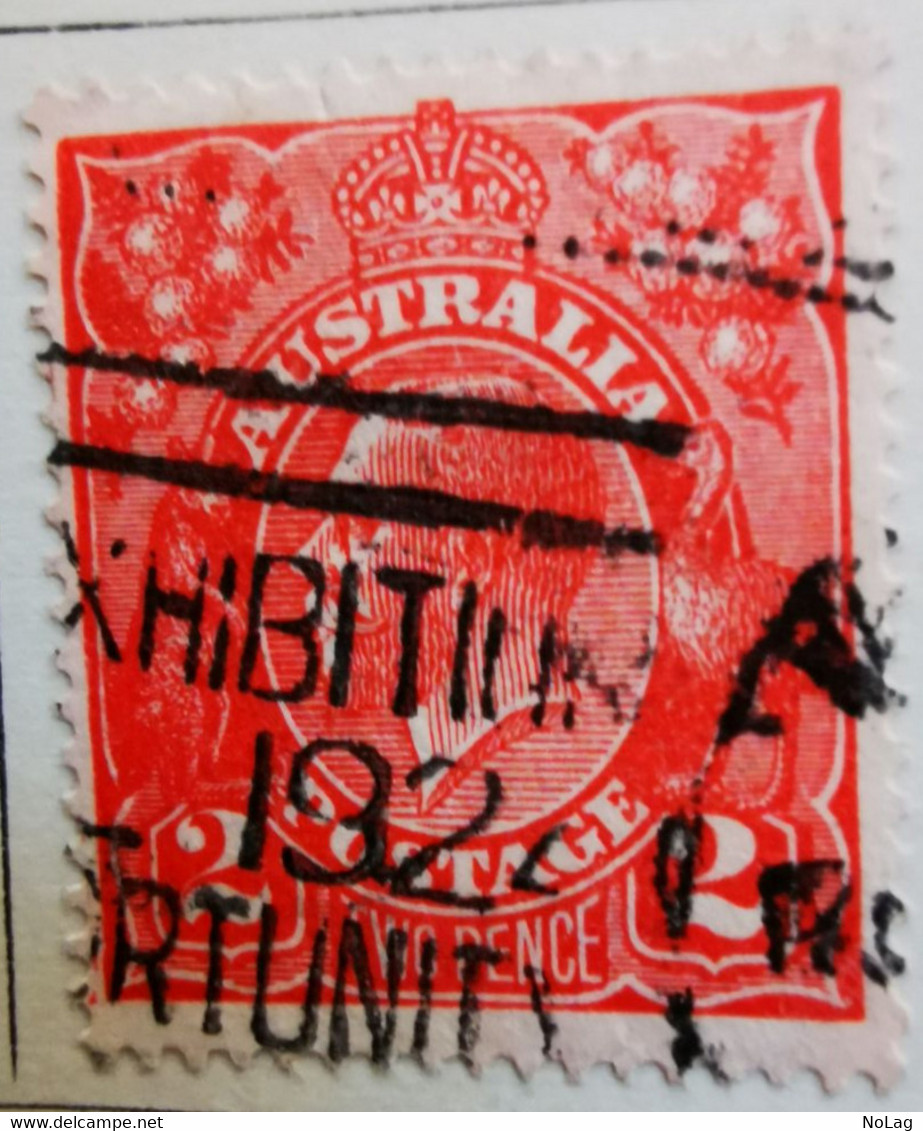 Australie - 1914-28  - Y&T N°20, N°21, N°22, N°23, N°25, N°26 -  Oblitérés sur charnière
