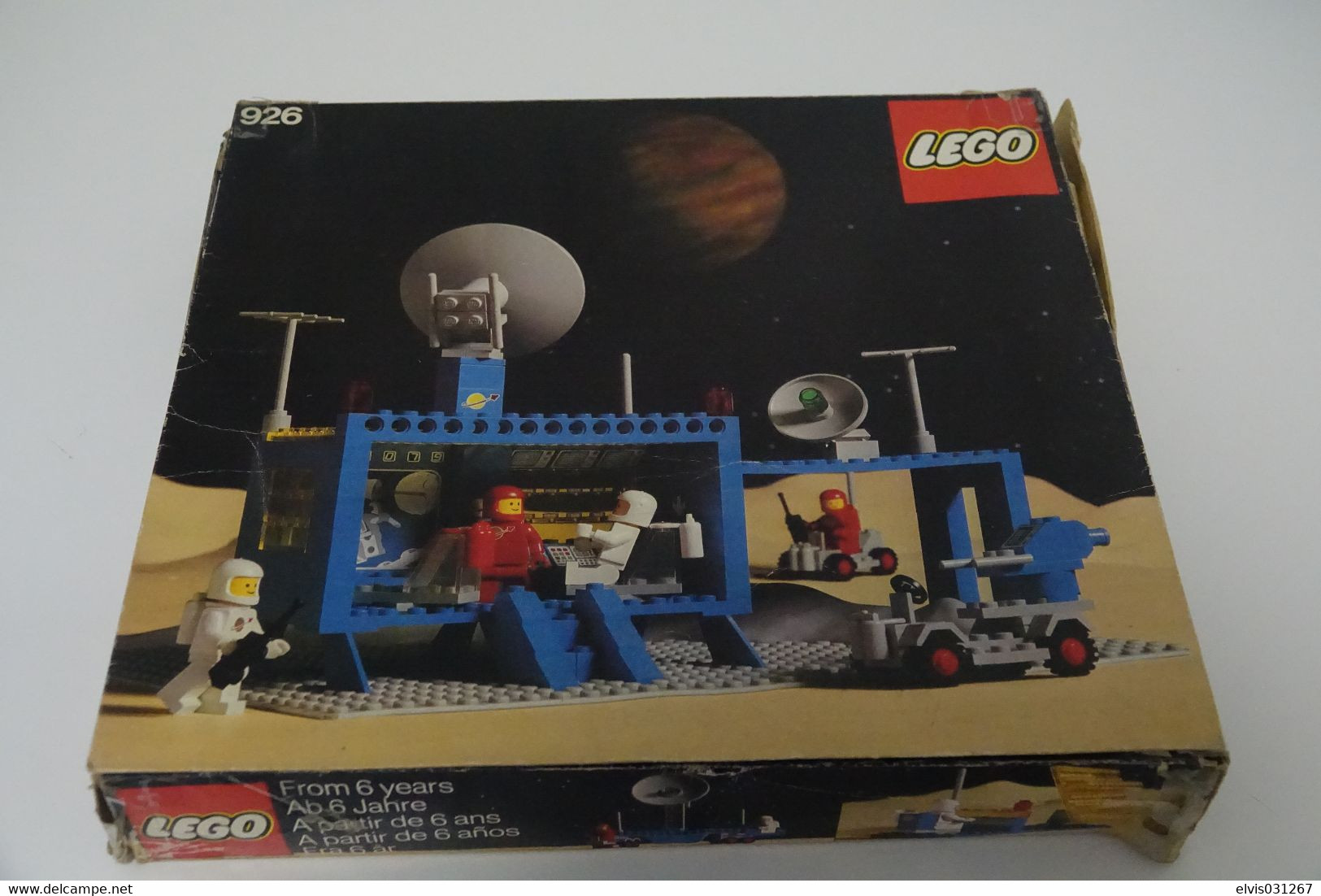 LEGO - 926 Command Centre (Center) space with box and instruction manual - Original Lego 1979 - Vintage