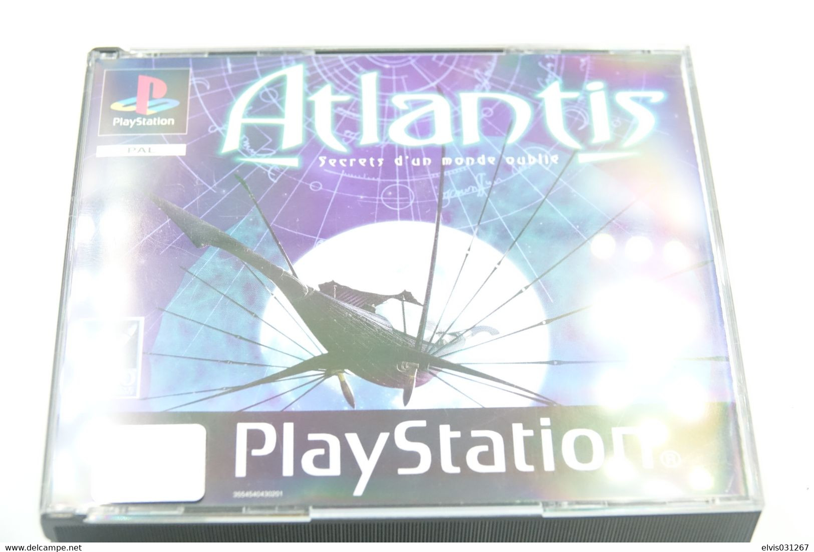 SONY PLAYSTATION ONE PS1 : ATLANTIS THE LOST TALES 3 DISC - Playstation