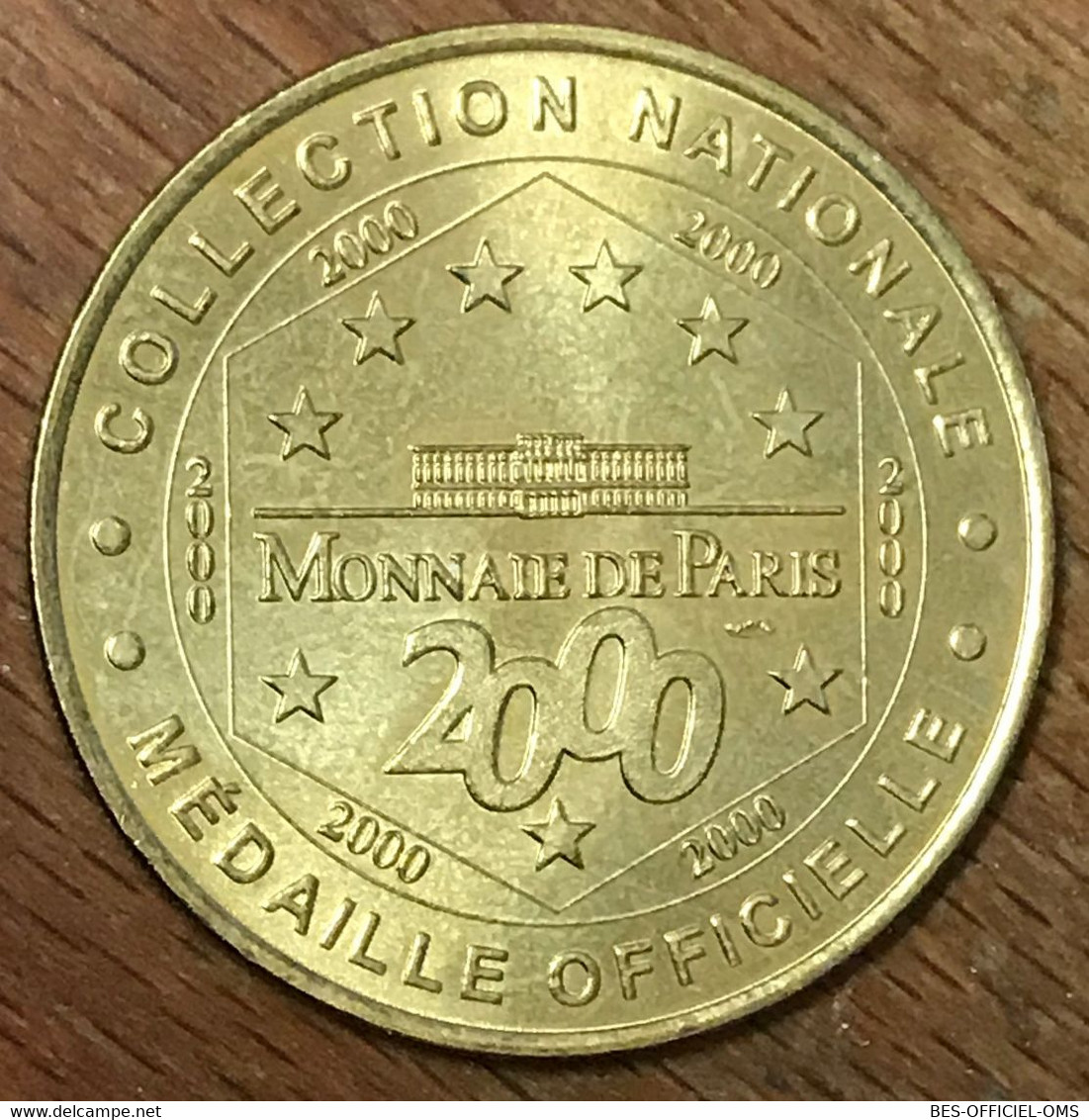 37 LA FORTERESSE MÉDIÉVALE CHINON MDP 2000 MEDAILLE SOUVENIR MONNAIE DE PARIS JETON TOURISTIQUE MEDALS COINS TOKENS - 2000