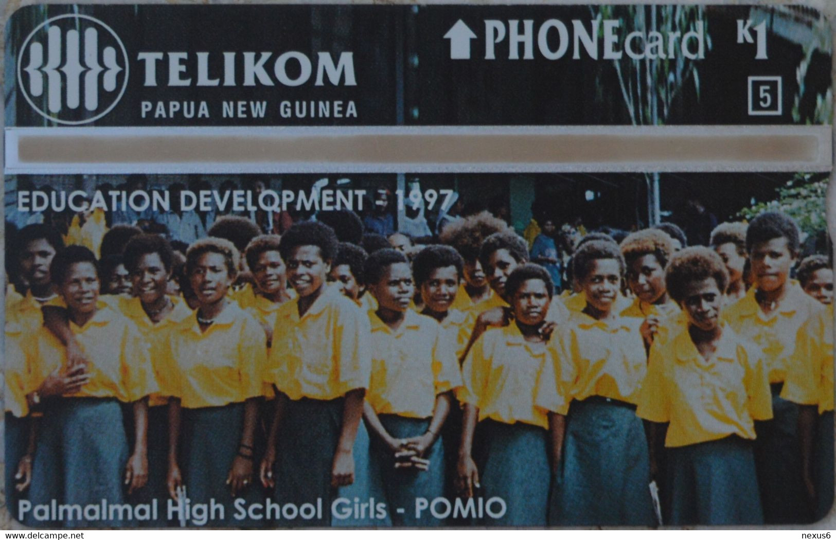 Papua New Guinea - Telikom - L&G - Palmalmal High School Girls - 710A - 11.1997, 1K, 100.000ex, Mint - Papua-Neuguinea