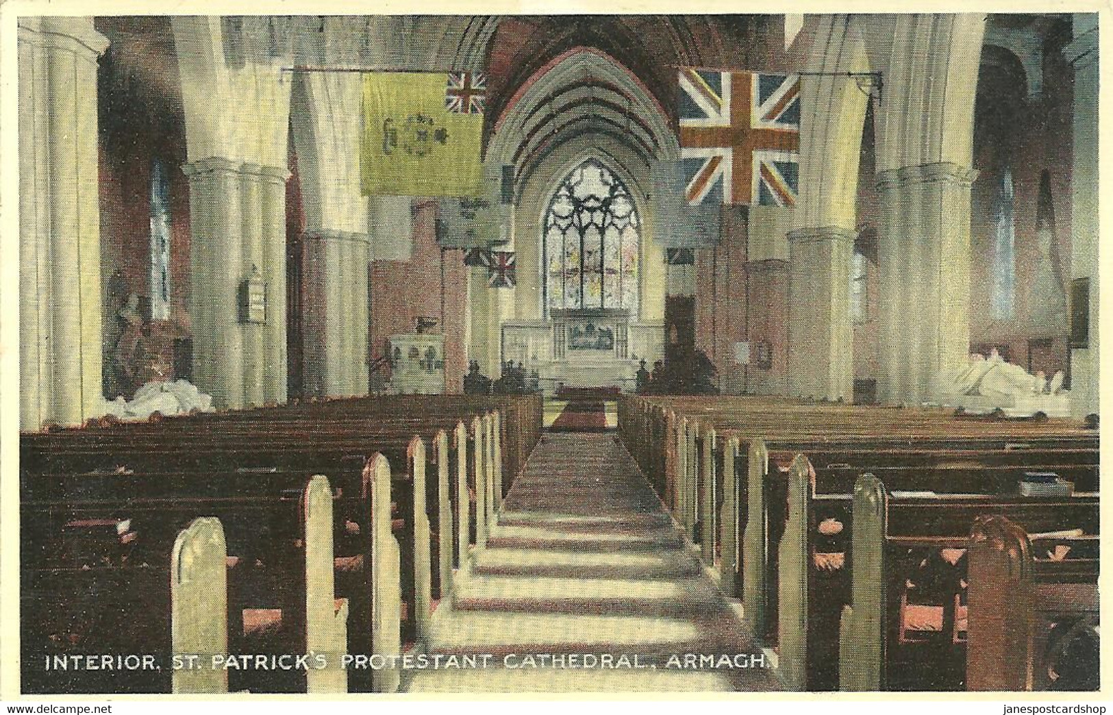 INTERIOR OF ST PATRICK'S PROTESTANT CATHEDRAL - ARMAGH  - NORTHERN IRELAND - Armagh