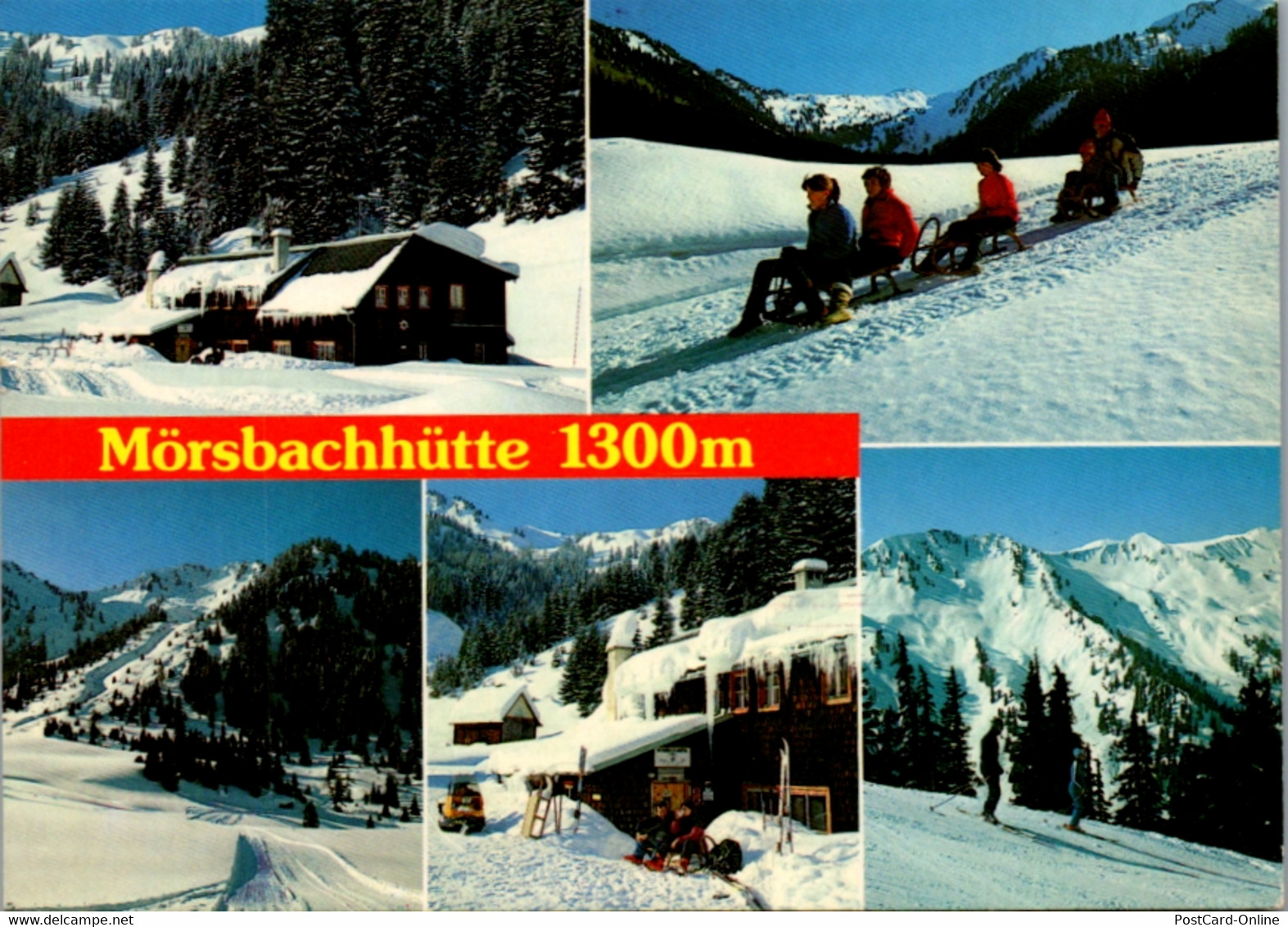 4839  - Steiermark , Donnersbachwald , Mörsbachhütte , Riesneralm - Gelaufen - Donnersbach (Tal)