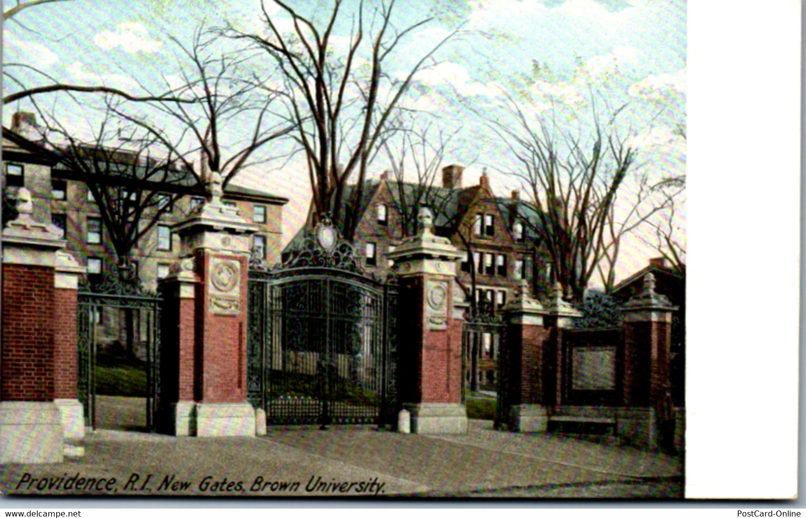 5068 USA - Rhode Island , Providence , R. I. , New Gates , Brown University - Nicht Gelaufen - Providence