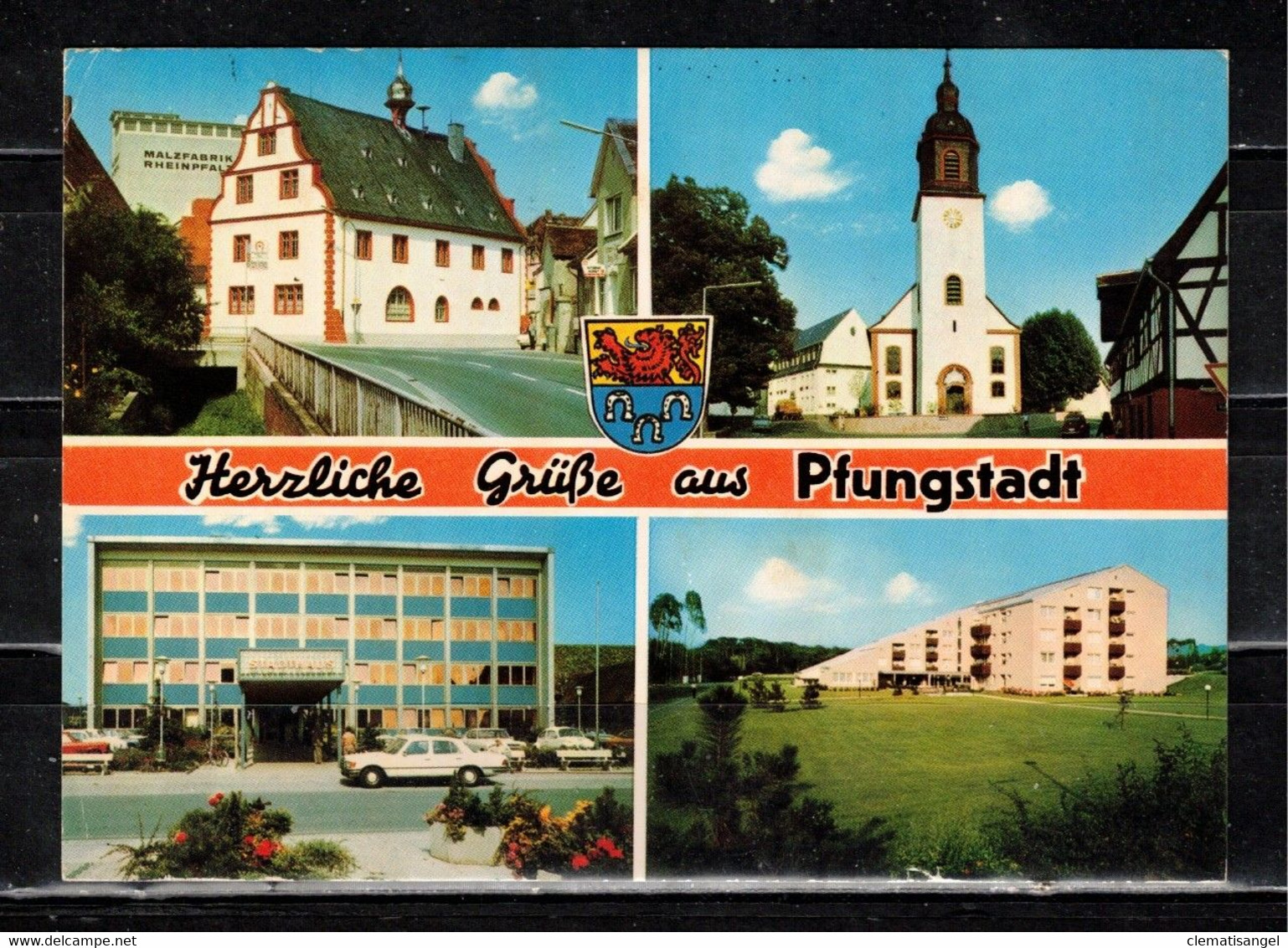 326W * HERZLICHE GRÜSSE AUS PFUNGSTADT * IN 4 ANSICHTEN **!! - Pfungstadt