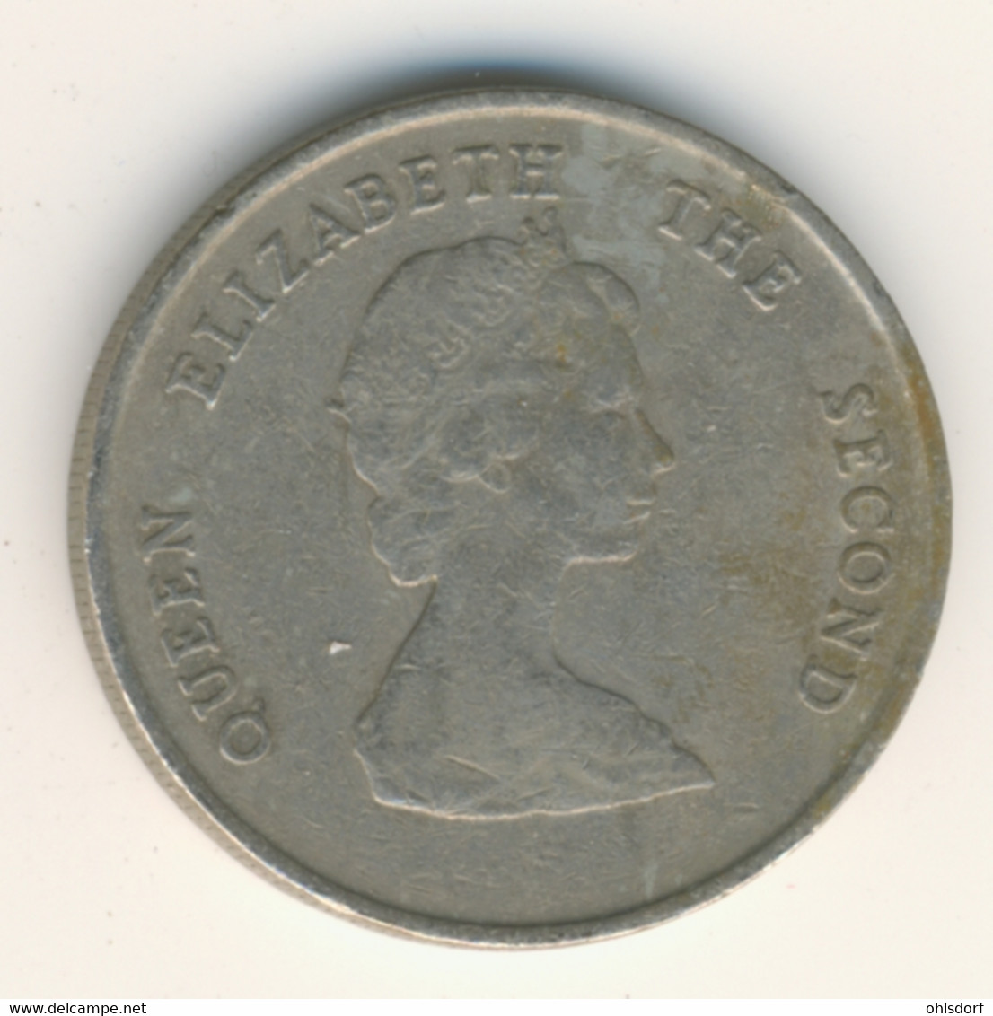 EAST CARIBBEAN STATES 1989: 25 Cents, KM 14 - Caraibi Orientali (Stati Dei)