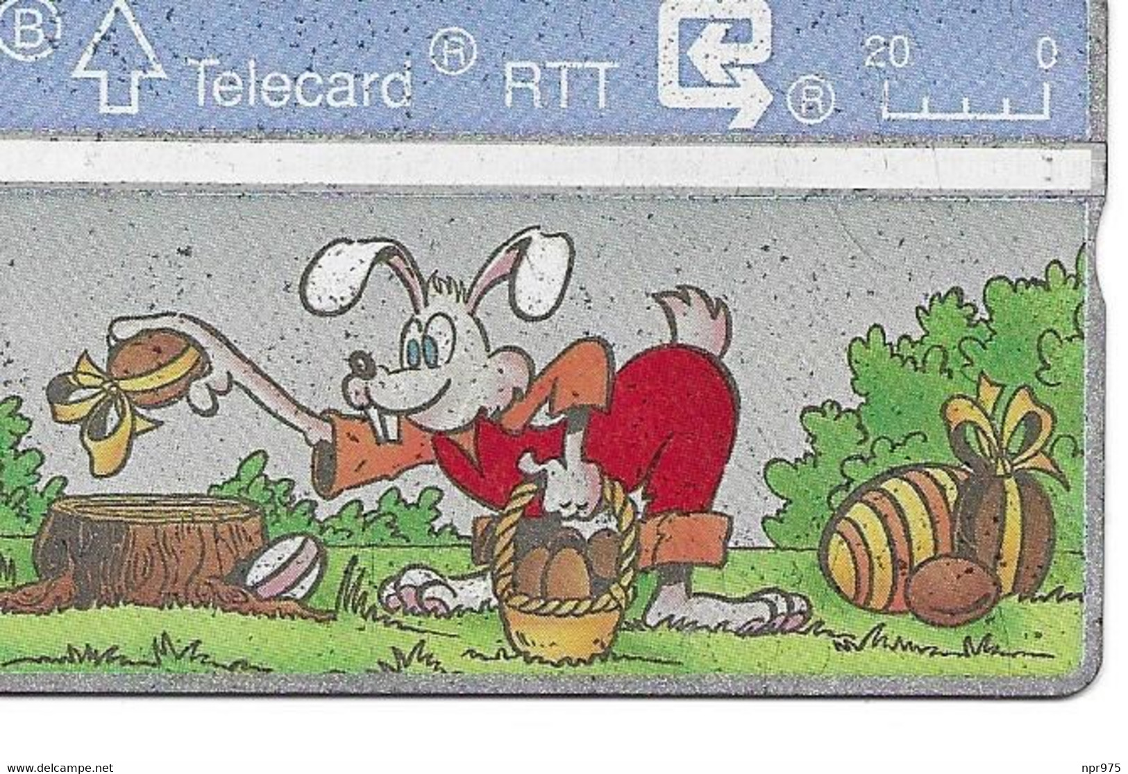 Telecartes Rtt Le Lapin Paque - Lapins