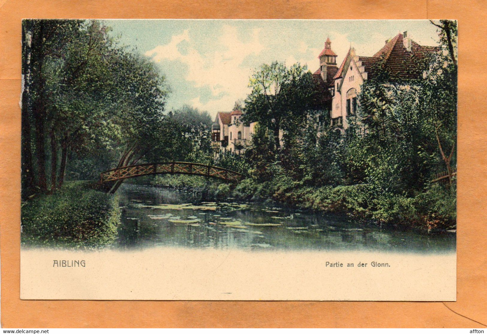 Bad Aibling Germany 1900 Postcard - Bad Aibling