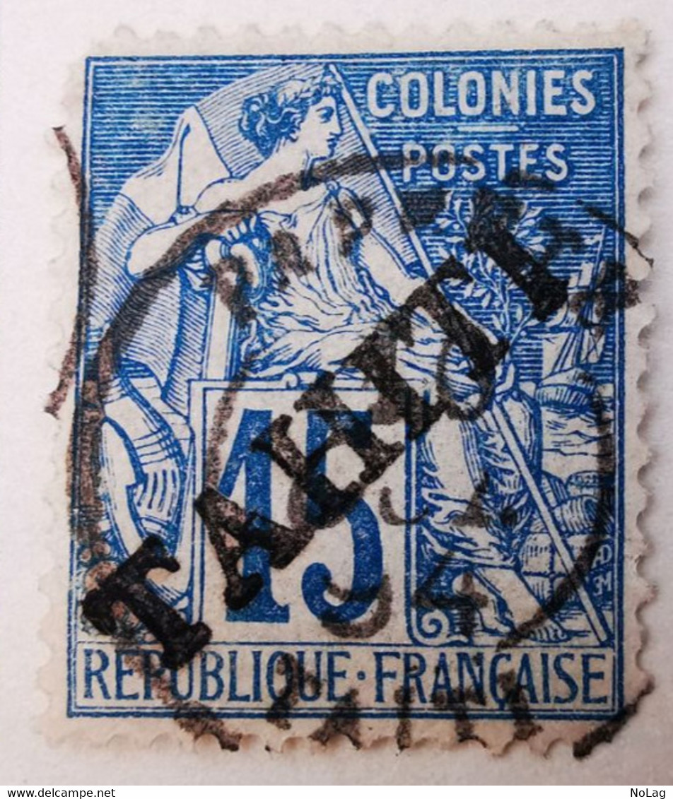 Tahiti - 1893 - Y&T N°12 - 15 C. Bleu /0/ - Tahiti