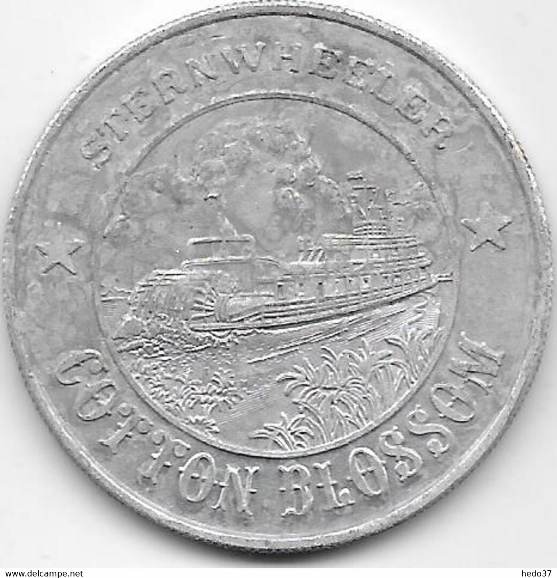 Etats Unis - Médaille Aluminium New Orleans Steam Boat Company 1974 - TB - Sonstige & Ohne Zuordnung