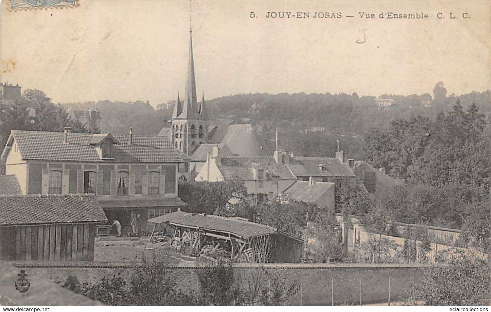 Jouy En Josas     78        Vue D'ensemble.  Scierie ? Menuiserie ?     (voir Scan) - Jouy En Josas