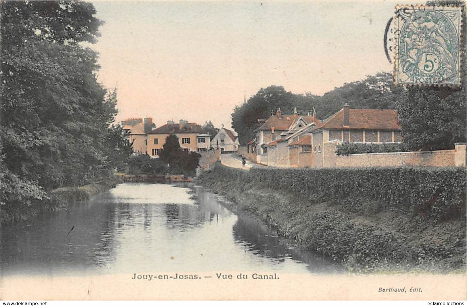 Jouy En Josas     78         Vue Du Canal Et La Bièvre       (voir Scan) - Jouy En Josas