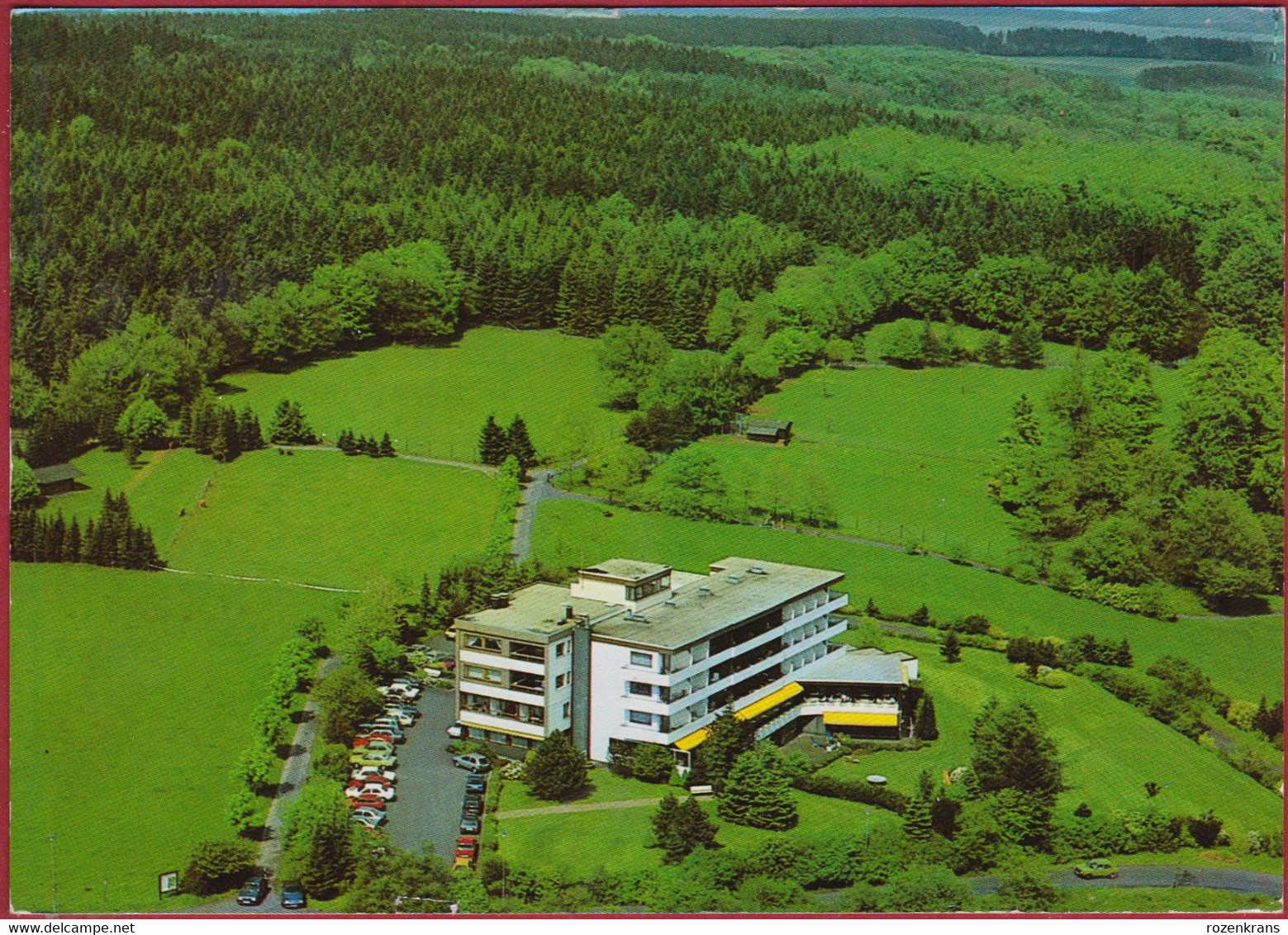 Bad Marienberg Westerwald Fliegeraufnahme Kneipp Kurhotel Wildpark Im Hohen Westerwald Deutschland Rheinland-Pfalz - Bad Marienberg