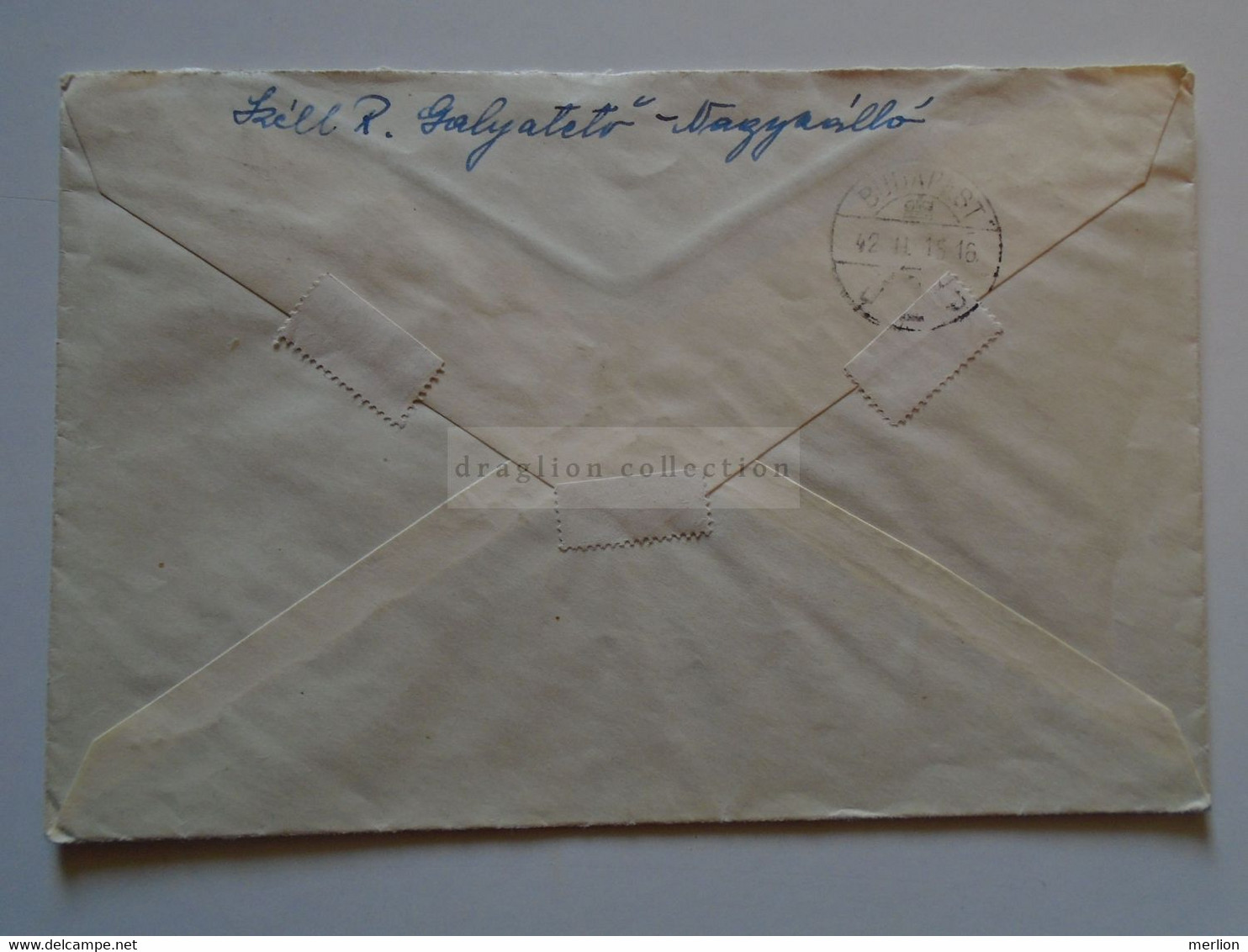 ZA343.7  Hungary -  Cover   1942   Sent  To  Széll Piroska  Budapest   -  Cancel  Galyatető - Other & Unclassified