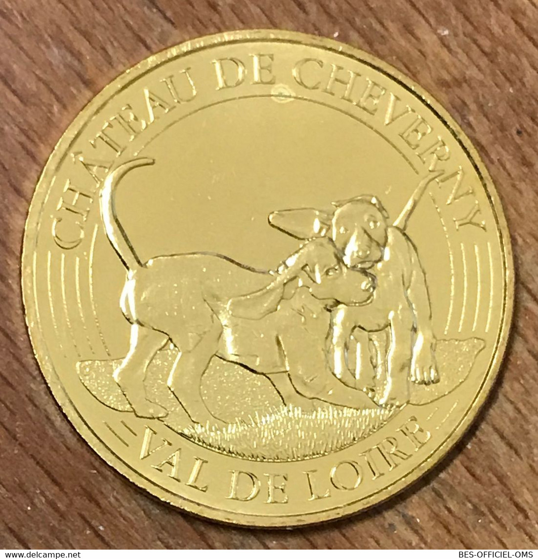 41 CHÂTEAU DE CHEVERNY LES CHIENS MDP 2017 MÉDAILLE SOUVENIR MONNAIE DE PARIS JETON TOURISTIQUE MEDALS COINS TOKENS - 2017