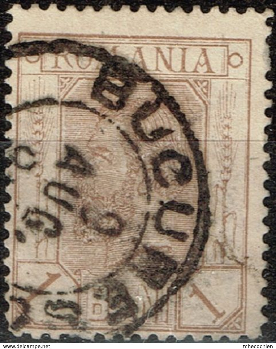 Roumanie - 1893 - Y&T N° 99, Oblitéré Bucuresti - Postmark Collection