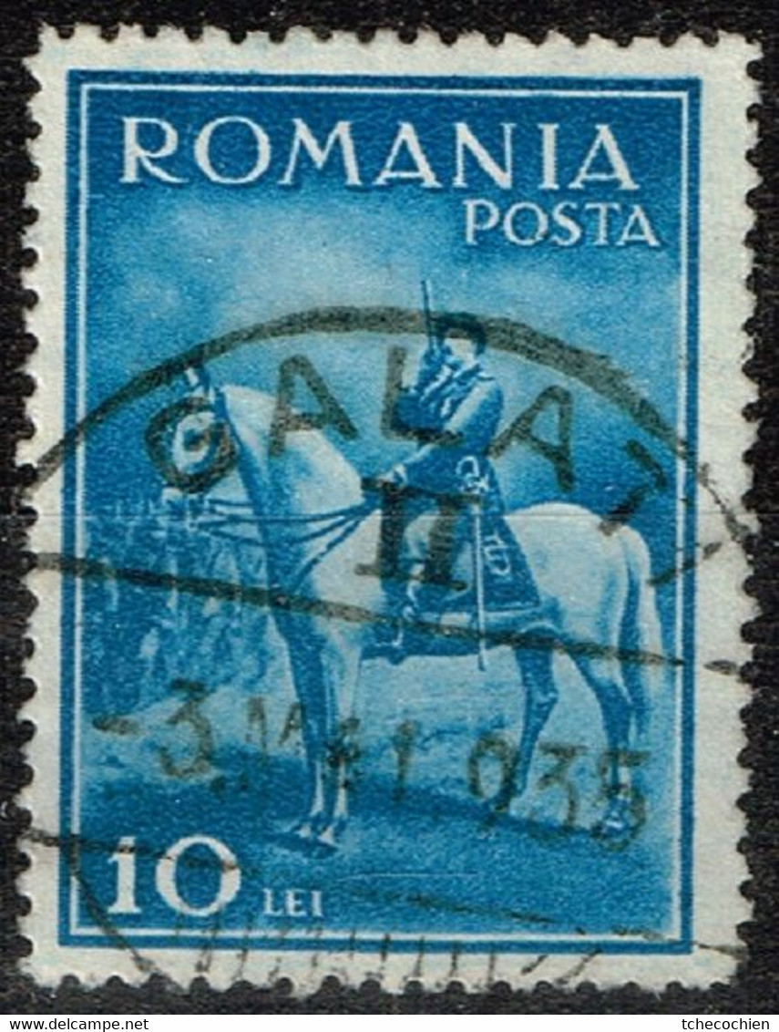 Roumanie - 1932 - Y&T N° 439, Oblitéré Galati - Marcofilie