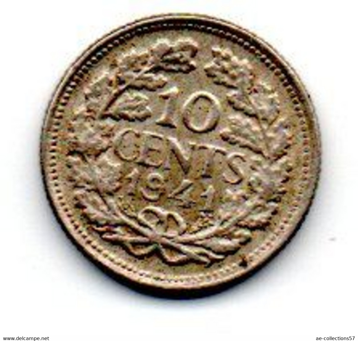 Pays -Bas - 10 Cents 1941 - TB+ - 10 Cent