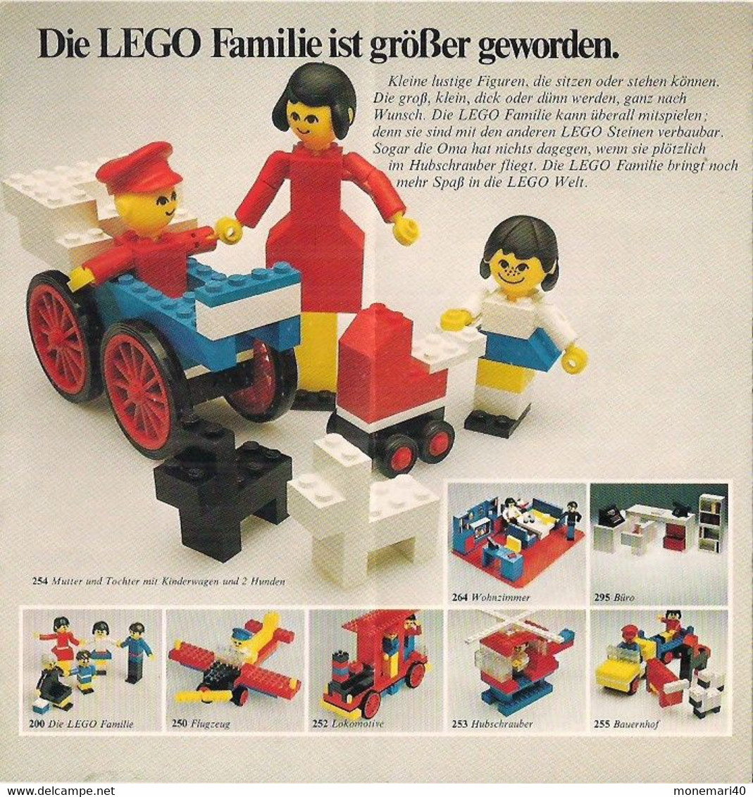 LEGO SYSTEM - CATALOGUE - NEUE SPIELIDEEN VON  LEGO - 1975. - Catalogi