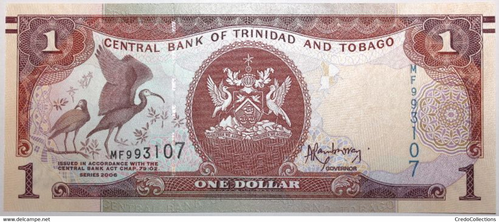 Trinitad Et Tobago - 1 Dollar - 2006 - PICK 46Aa.1 - NEUF - Trinidad & Tobago