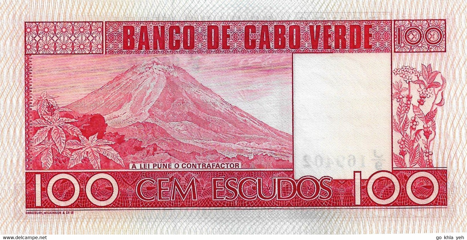 CAP VERT 1977 100 Escudo - P.54a Neuf UNC - Cap Vert