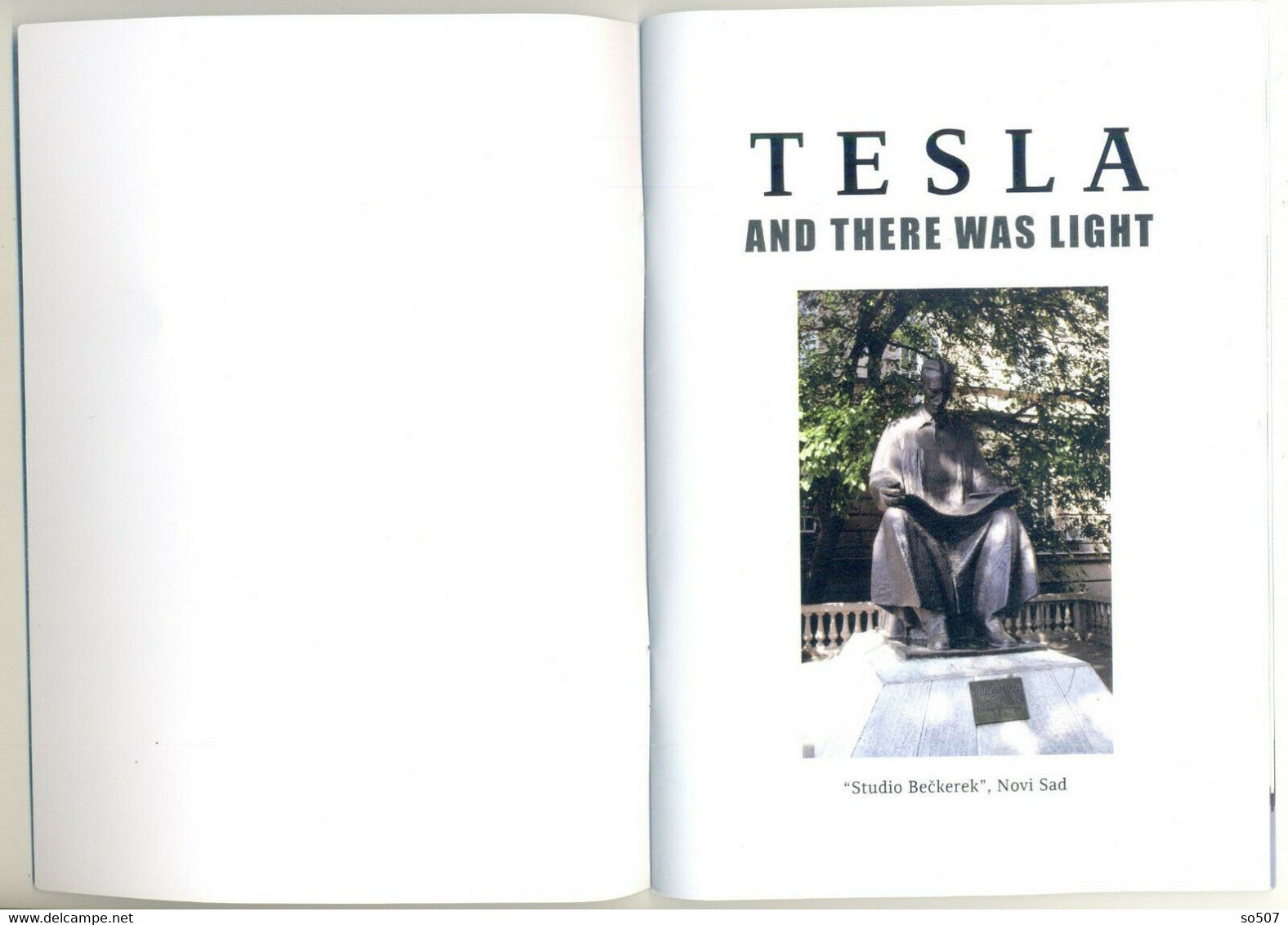 Book On English,Title-Tesla And There Is Light-Life Of Nikola Tesla,Inventor,Mechanical,Electrical Engineer,Futurist - Bouwkunde