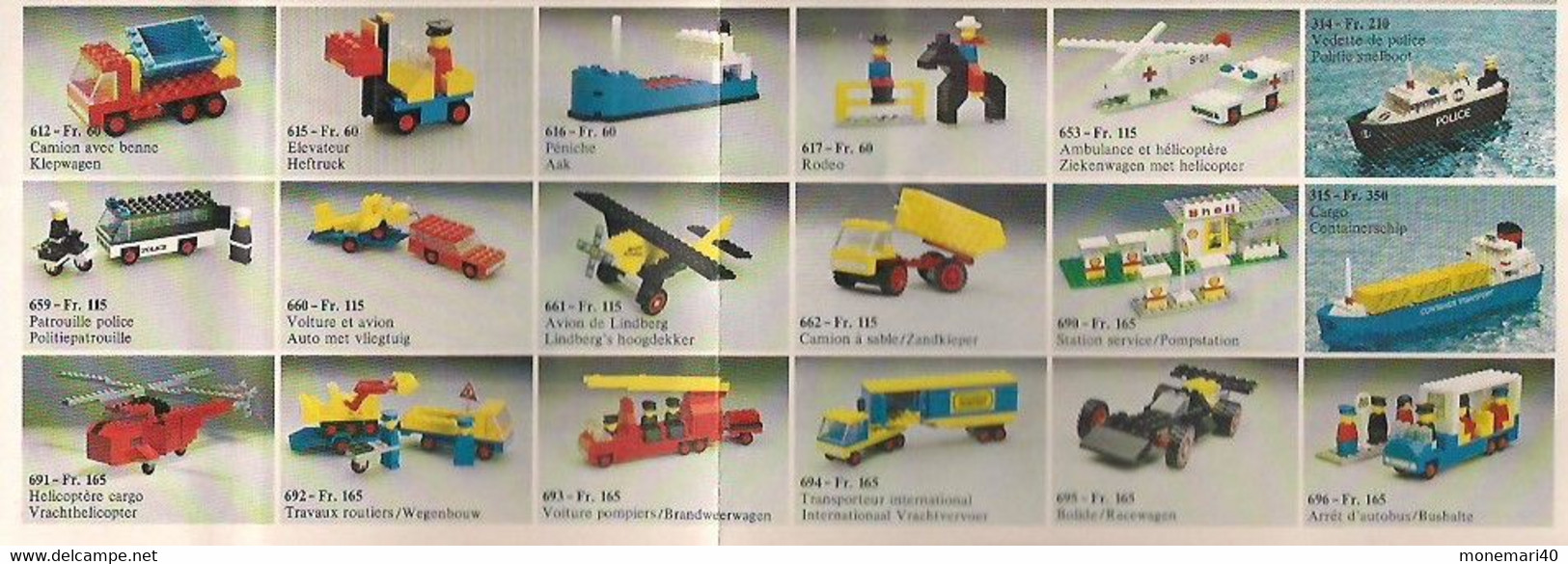 LEGO SYSTEM - CATALOGUE - GUIDE FAMILIAL - GEZINSWEGWIJZER (1976) - Catalogi