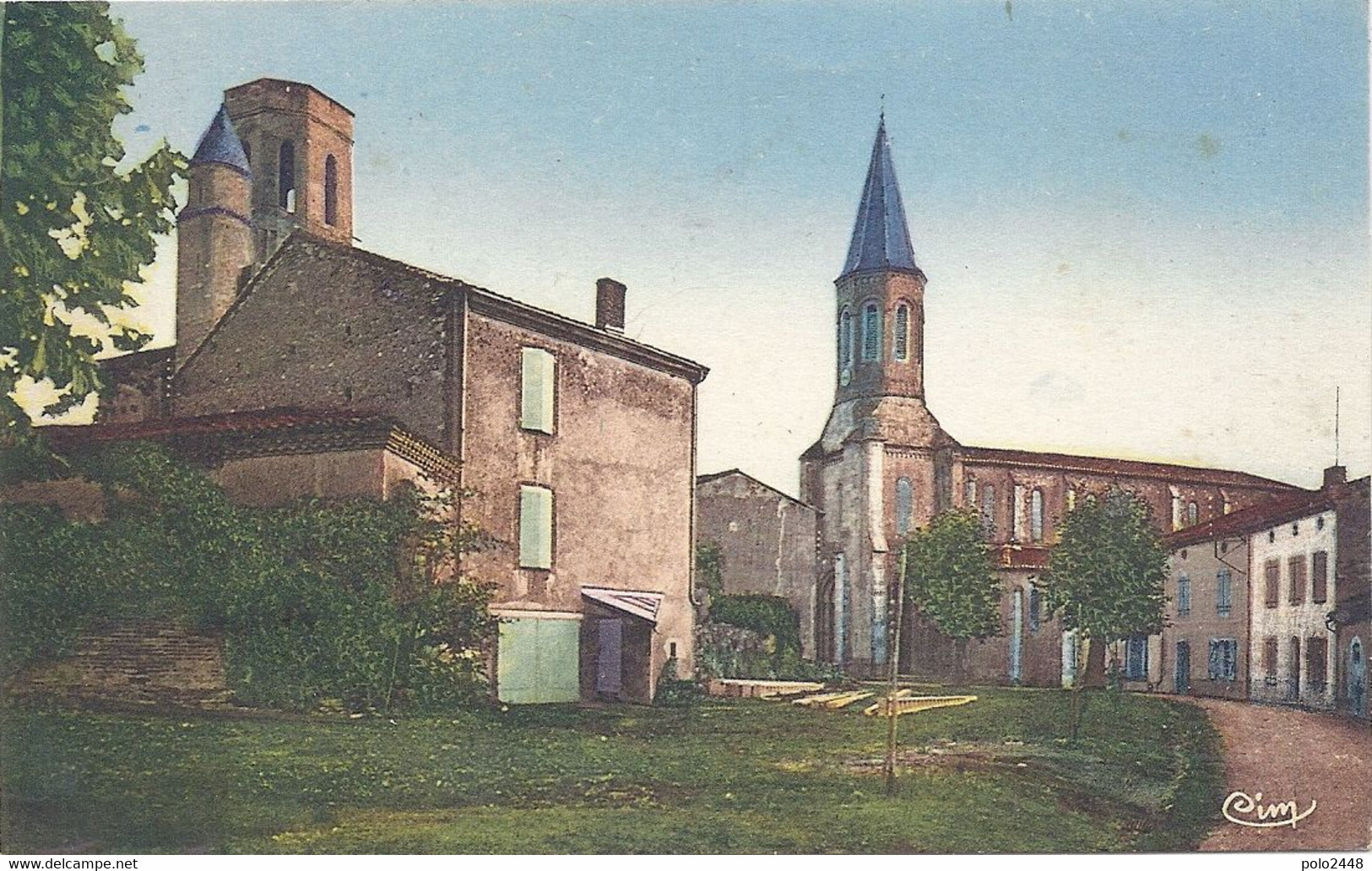 CPA - Cadalen - Place Des Anciens Fossés - Pampelonne