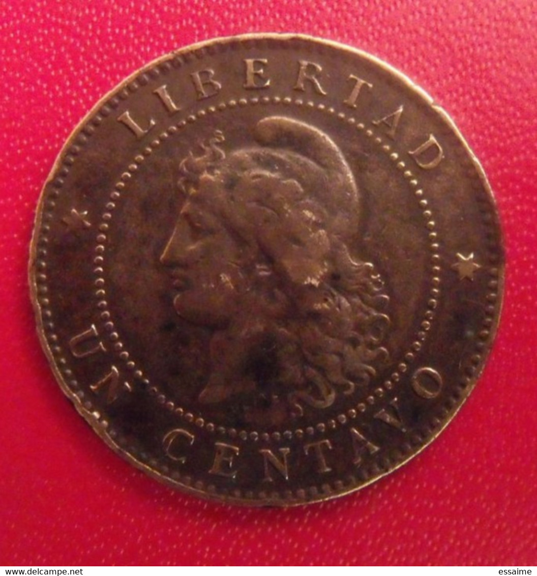 Argentine Argentina. 1 Un Centavo 1890. Republica Libertad - Argentina