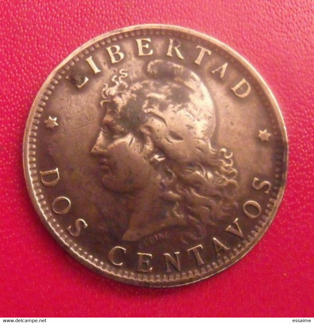 Argentine Argentina. 2 Dos Centavos 1890. Republica Libertad. Diamètre 30 Mm - Argentina