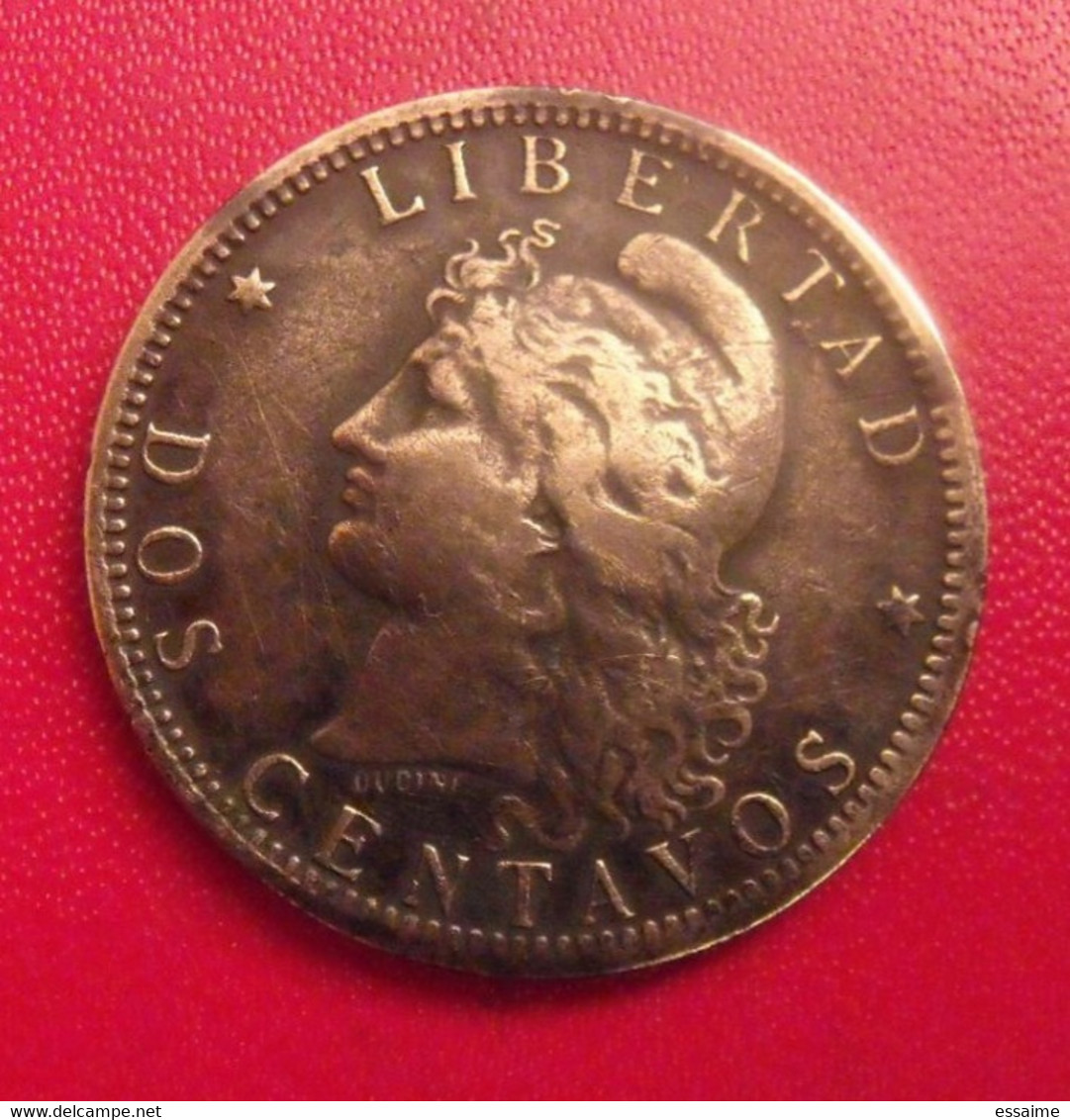 Argentine Argentina. 2 Dos Centavos 1893. Republica Libertad. Diamètre 30 Mm - Argentina