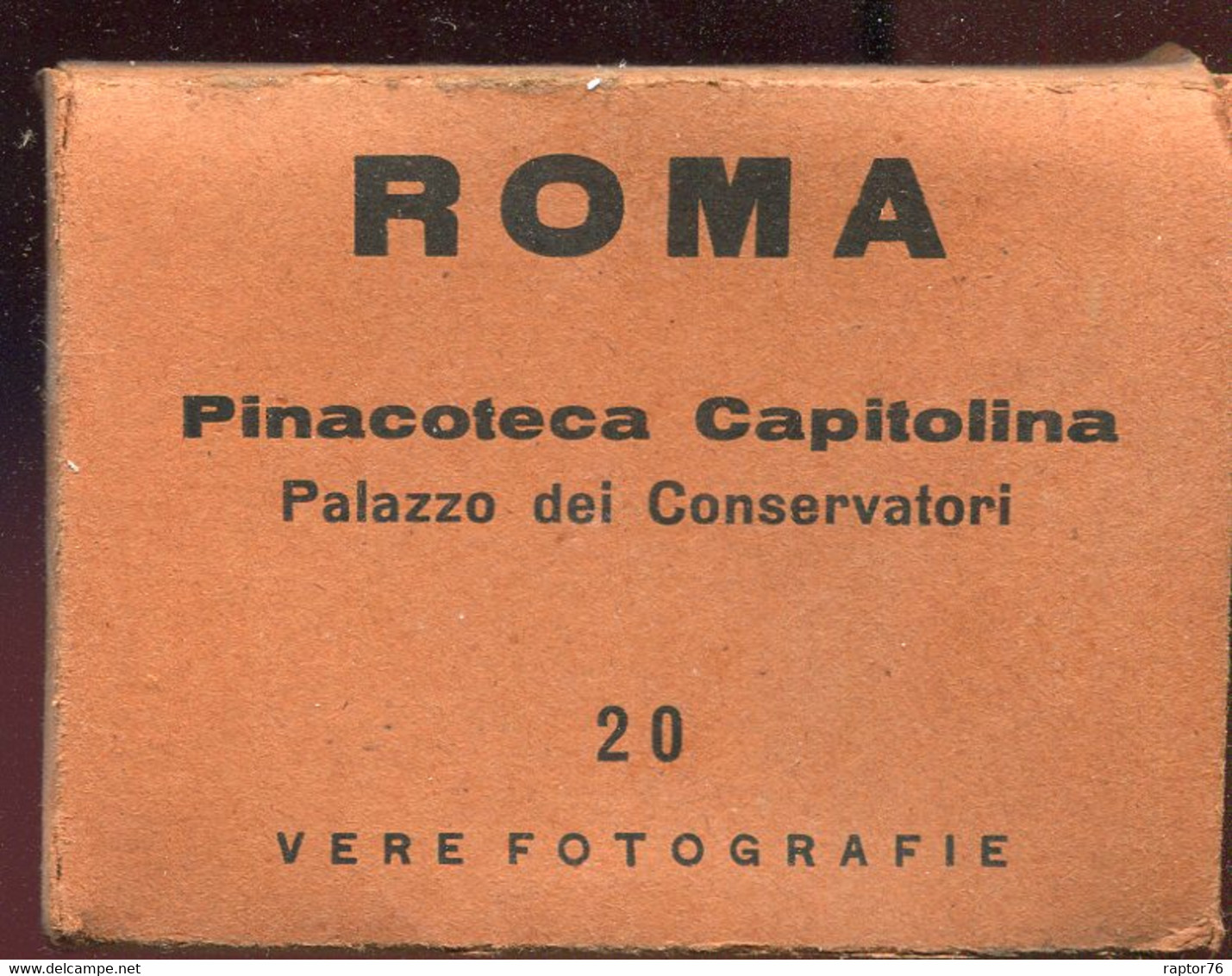 CPA Italie ROME 20 Cartes  CARNET POCHETTE   Complet - Collezioni & Lotti