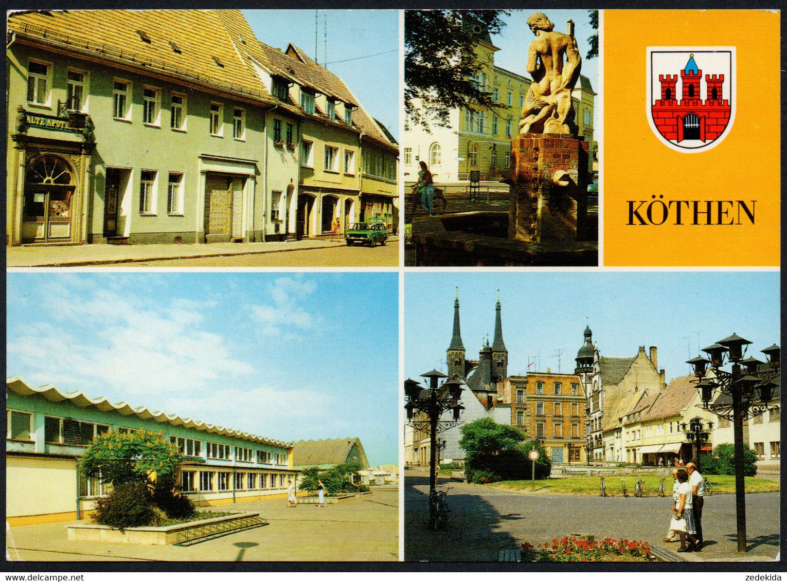 E7695 - Köthen Volksschwimmhalle - Bild Und Heimat Reichenbach - Koethen (Anhalt)