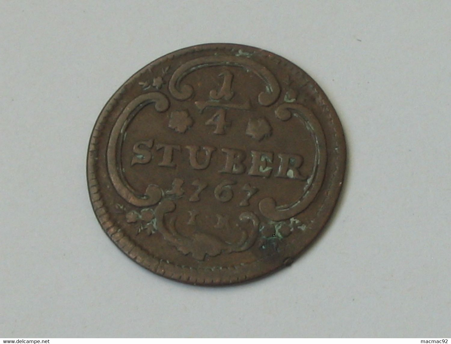 Allemagne - Monnaie à Identifier - 1/4 Stuber 1767 **** EN  ACHAT  IMMEDIAT **** - Altri & Non Classificati