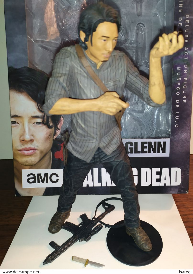 The Walking Dead Figurine Mc Farlane Deluxe - Glenn - Autres & Non Classés