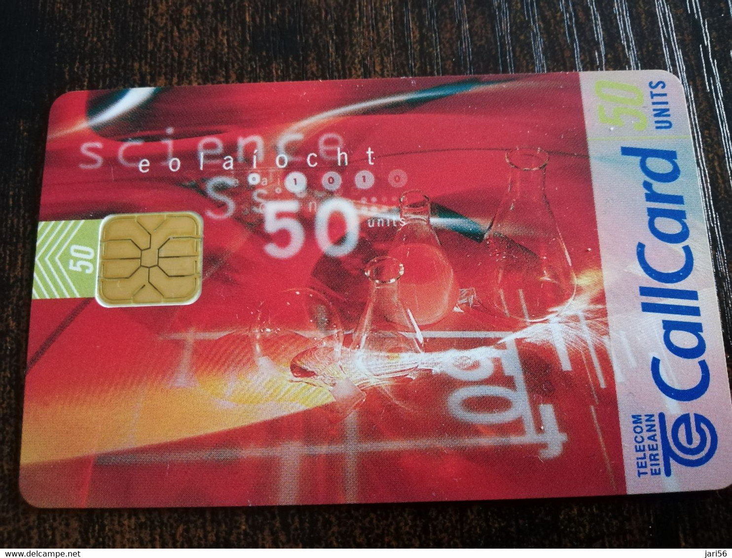 IRELAND /IERLANDE   CHIPCARD  50  UNITS   SCIENCE          CHIP   ** 4684** - Irlanda